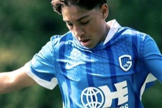 Bernardo, U16-speler van KRC Genk op het internaat van de academie, voedingsbegeleiding BodyFitWithMe